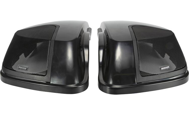 Kicker 46HDBL Custom-fit bag lids for select 2014-up Harley-Davidson models (Unloaded - speakers not included)