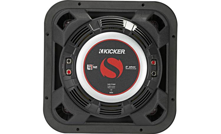 Kicker 46L7T122 Solo-Baric L7T Series shallow-mount 12" dual 2-ohm voice coil component subwoofer