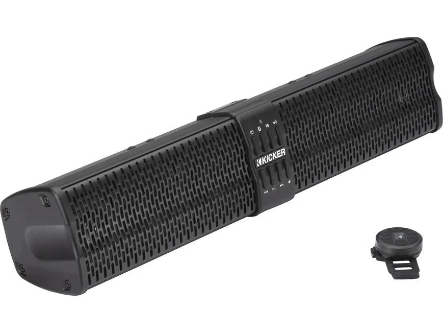Kicker 47KPB1 Amplified 6-speaker sound bar with built-in Bluetooth®