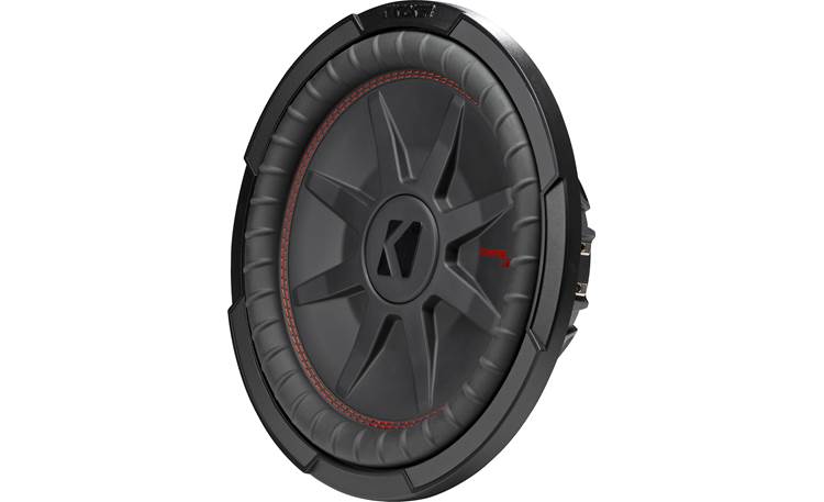 Kicker 48CWRT124 CompRT Series shallow-mount 12" subwoofer with dual 4-ohm voice coils