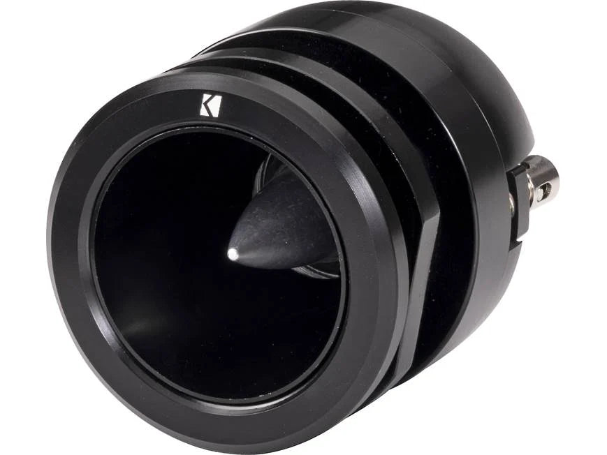 Kicker 49ST3TW ST-Series single 1" aluminum dome bullet tweeter — designed for SPL-level competition