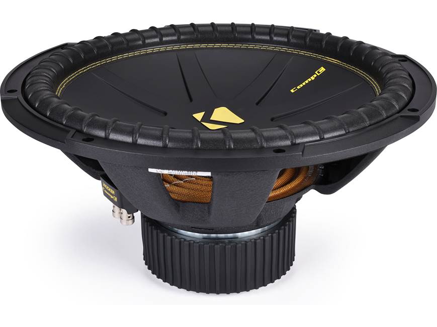 Kicker CompC 50CWCD154 CompC™ 15" subwoofer with dual 4-ohm voice coils