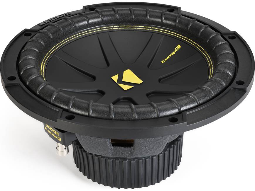 Kicker 50CWCS104 CompC™ 10" 4-ohm component subwoofer