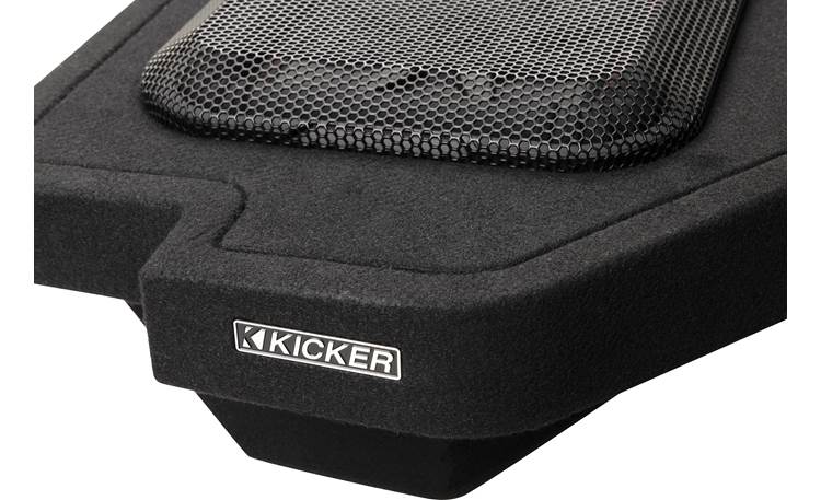 Kicker 51KRDL7T102 L7T custom subwoofer enclosure with two 10" speakers — fits select 2002-up RAM Crew Cab and Quad Cab trucks