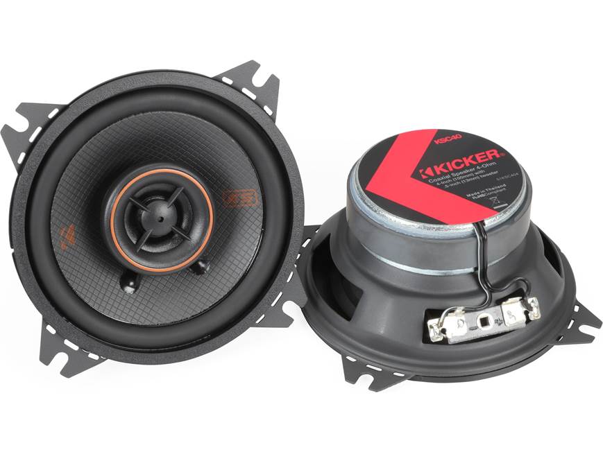 Kicker KSC40 KS Series 4" 2-way car speakers