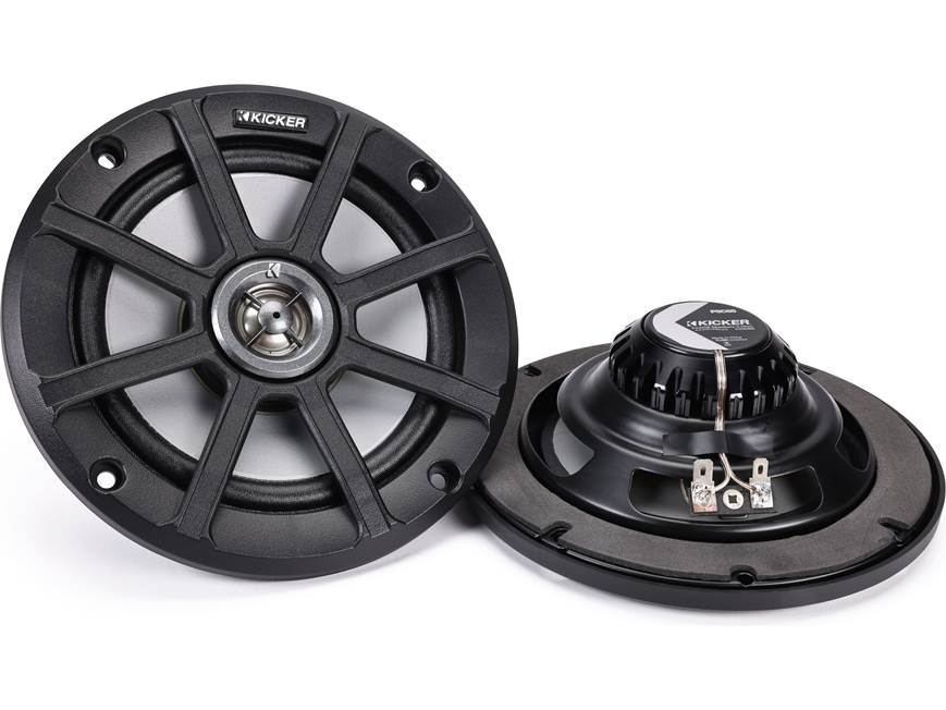 Kicker 51PSC652 6-1/2" 2-way speakers (2-ohm) for use in motorcycles, boats, and off-road vehicles