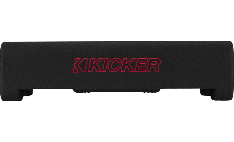 Kicker 49L7TDF122 Sealed downward-firing enclosure with L7T 12" shallow-mount square subwoofer