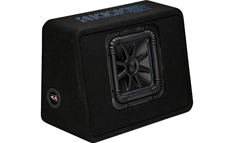 Kicker 44TL7S102 Ported enclosure with one Solo-Baric L7S Series 2-ohm 10" subwoofer