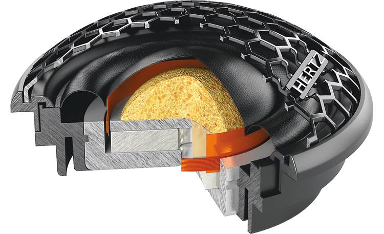 Hertz CK 165 F Cento Series 6-1/2" flat-profile component speaker system