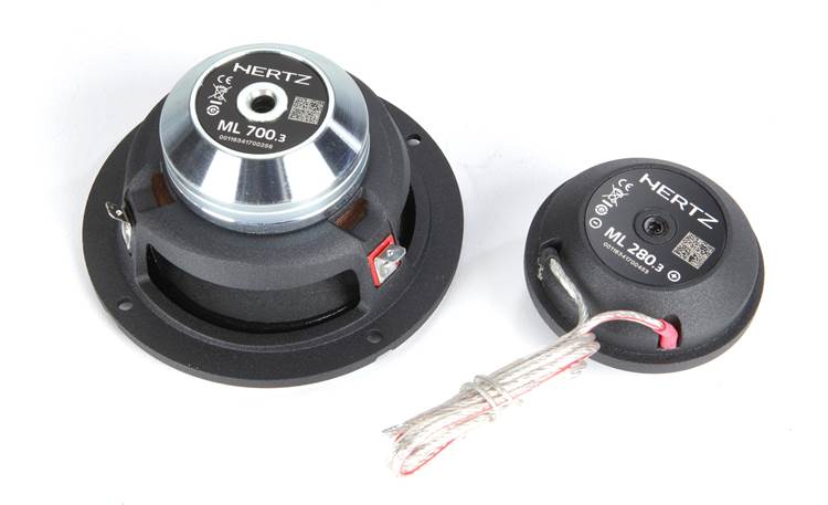 Hertz MLK 700.3 Mille LEGEND Series component speaker system: 3" drivers and 1-7/16" tweeters