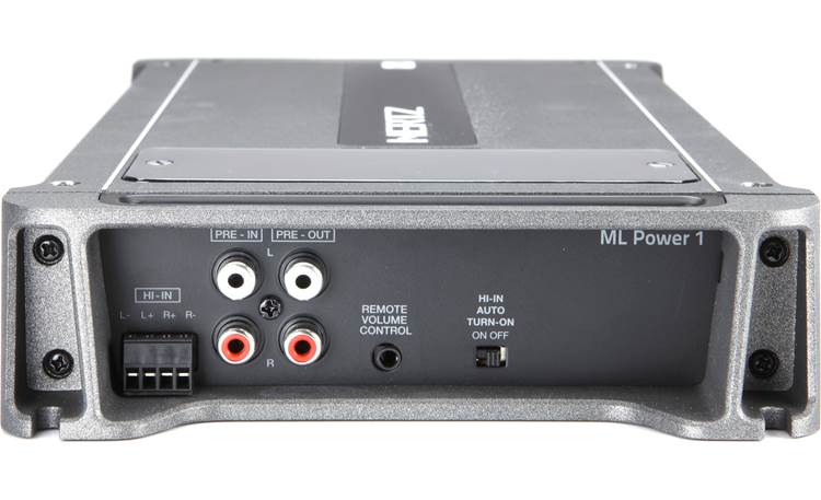 Hertz Mille ML Power 1 Mono subwoofer amplifier — 1,000 watts RMS x 1 at 1 ohm