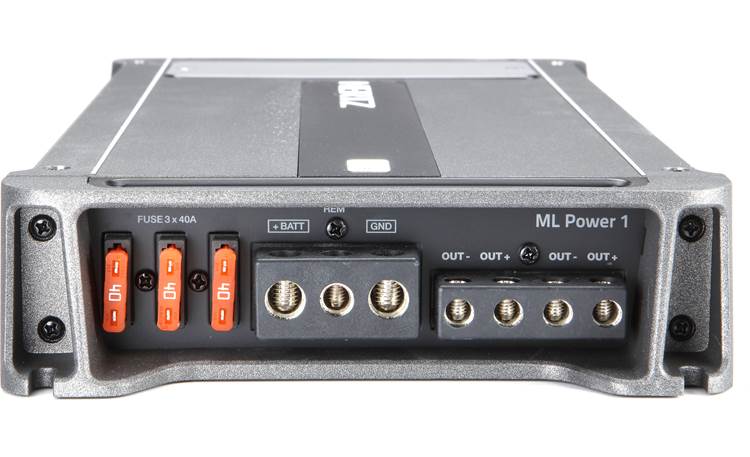 Hertz Mille ML Power 1 Mono subwoofer amplifier — 1,000 watts RMS x 1 at 1 ohm