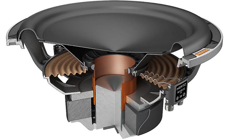 Hertz MP 300 D2.3 Mille Pro Series 12" subwoofer with dual 2-ohm voice coils
