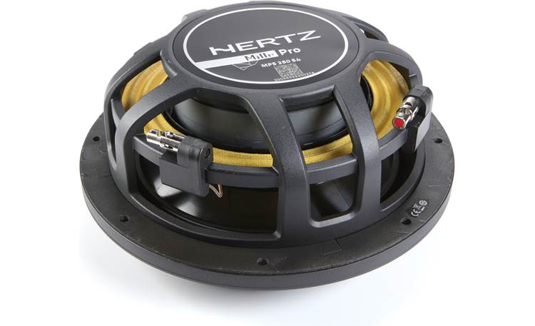 Hertz MPS 250 S2 Mille Pro Series 10" shallow-mount 2-ohm component subwoofer