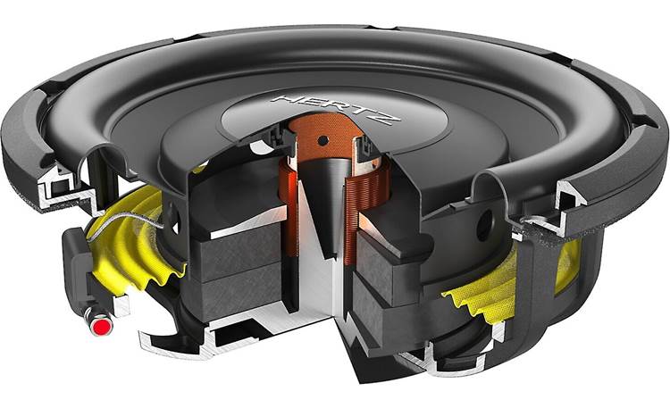 Hertz MPS 250 S2 Mille Pro Series 10" shallow-mount 2-ohm component subwoofer