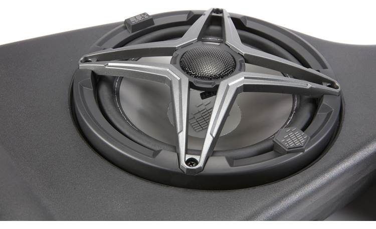 SSV Works JJK-O8A Custom-fit soundbar with two 8" 2-way speakers for 2007-17 Jeep Wrangler JK and JK Unlimited vehicles