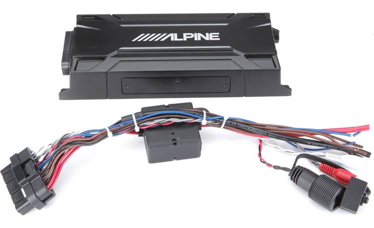 Alpine KTA-30MW Tough Power Pack Compact all-weather mono subwoofer amplifier — 300 watts RMS x 1 at 2 ohms