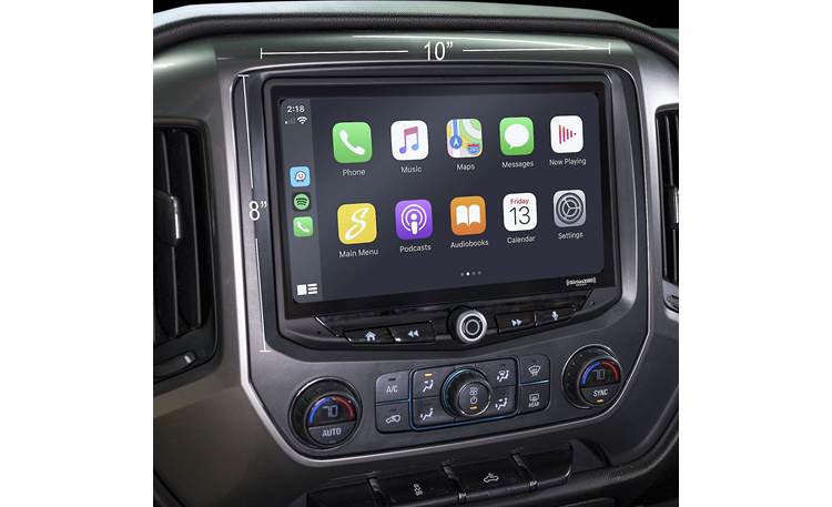 Stinger RB10GM14B Chevrolet/GMC Pickup Package HEIGH10 digital multimedia receiver for select 2014-18 Silverado/Sierra 1500 and 2015-19 Silverado/Sierra 2500 and 3500 models (does not play discs)