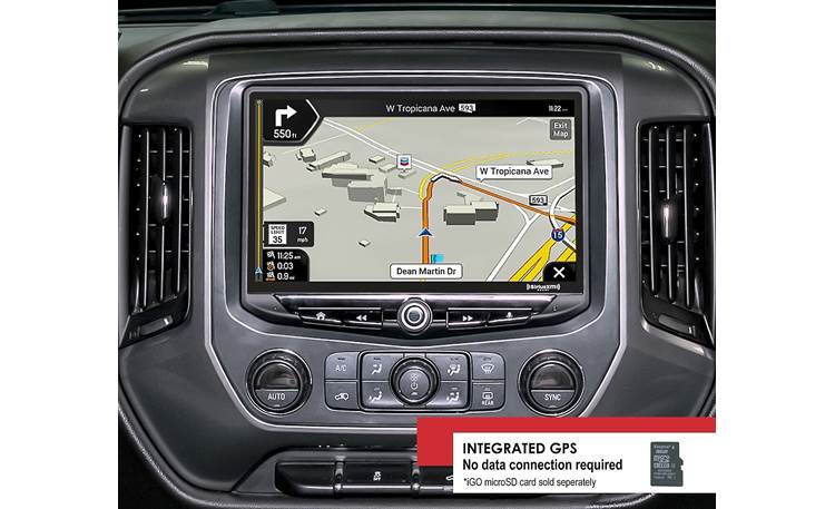 Stinger RB10GM14B Chevrolet/GMC Pickup Package HEIGH10 digital multimedia receiver for select 2014-18 Silverado/Sierra 1500 and 2015-19 Silverado/Sierra 2500 and 3500 models (does not play discs)