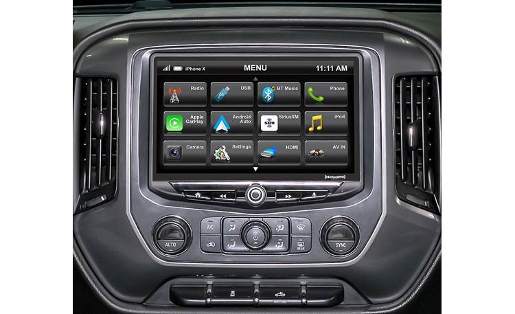 Stinger RB10GM14B Chevrolet/GMC Pickup Package HEIGH10 digital multimedia receiver for select 2014-18 Silverado/Sierra 1500 and 2015-19 Silverado/Sierra 2500 and 3500 models (does not play discs)
