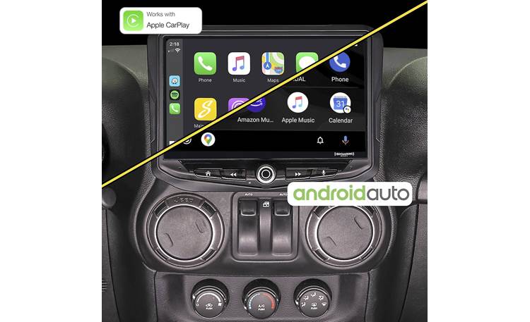 Stinger RB10JK11B Jeep Package HEIGH10 digital multimedia receiver with floating 10" screen for select 2011-18 Jeep Wrangler JK models (does not play discs)