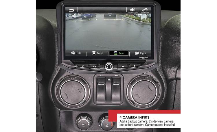 Stinger RB10JK11B Jeep Package HEIGH10 digital multimedia receiver with floating 10" screen for select 2011-18 Jeep Wrangler JK models (does not play discs)