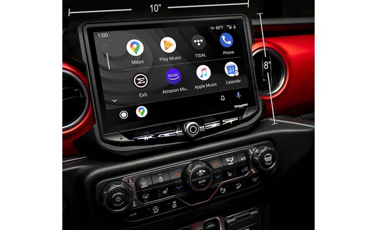 Stinger RB10JW18B Jeep Package HEIGH10 digital multimedia receiver with floating 10" screen for select 2018-up Jeep Wrangler JL and 2020 Jeep Gladiator models (does not play discs)