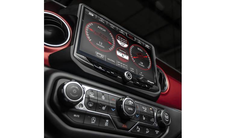Stinger RB10JW18B Jeep Package HEIGH10 digital multimedia receiver with floating 10" screen for select 2018-up Jeep Wrangler JL and 2020 Jeep Gladiator models (does not play discs)