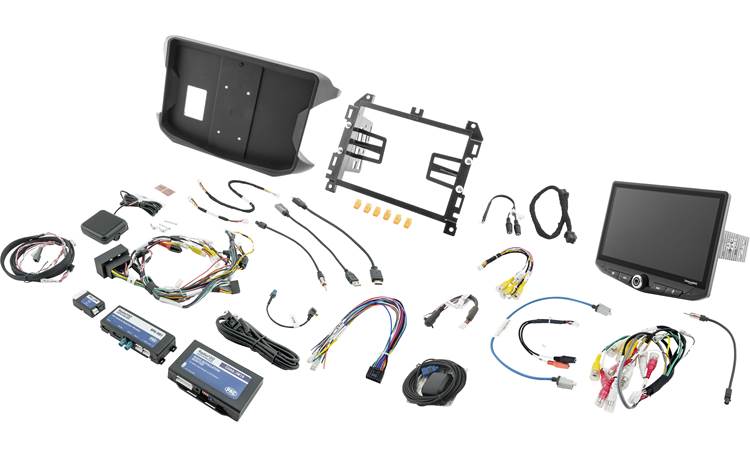 Stinger RB10JW18B Jeep Package HEIGH10 digital multimedia receiver with floating 10" screen for select 2018-up Jeep Wrangler JL and 2020 Jeep Gladiator models (does not play discs)