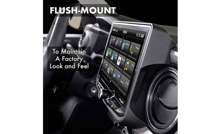 Stinger RB10TAC16B Toyota Package HEIGH10 digital multimedia receiver with floating 10" screen for select 2016-21 Toyota Tacoma models (does not play discs)