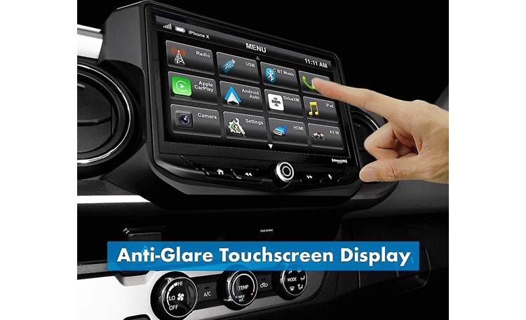 Stinger RB10TAC16B Toyota Package HEIGH10 digital multimedia receiver with floating 10" screen for select 2016-21 Toyota Tacoma models (does not play discs)
