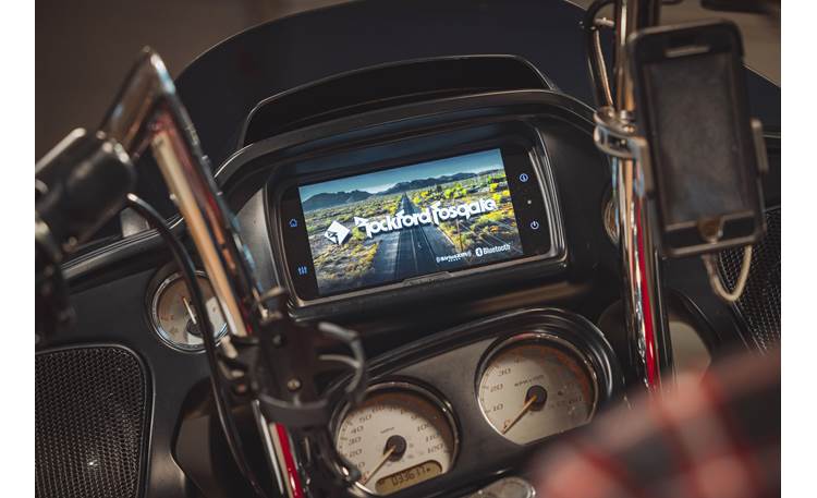 Rockford Fosgate PMX-HD14 Digital media receiver for select 2014-up Harley-Davidson® motorcycles (does not play discs)