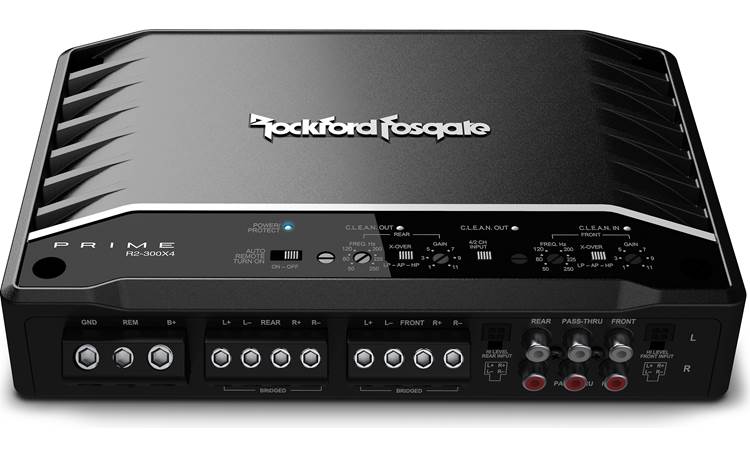 Rockford Fosgate R2-300X4 Prime Series 4-channel car amplifier — 50 watts RMS x 4