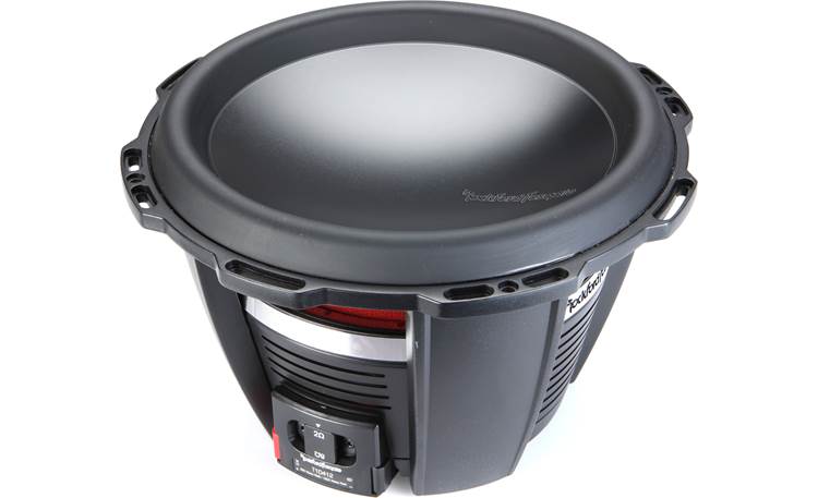 Rockford Fosgate Power T1D412 12" component subwoofer with selectable 2- or 8-ohm impedance