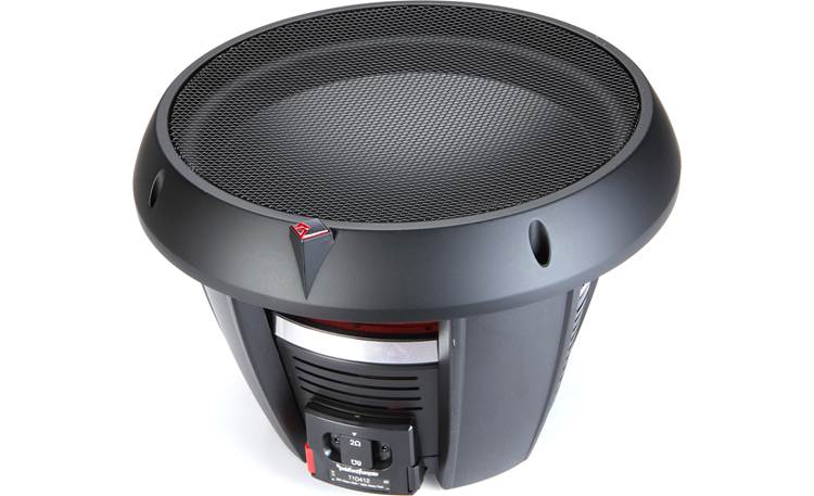 Rockford Fosgate Power T1D412 12" component subwoofer with selectable 2- or 8-ohm impedance