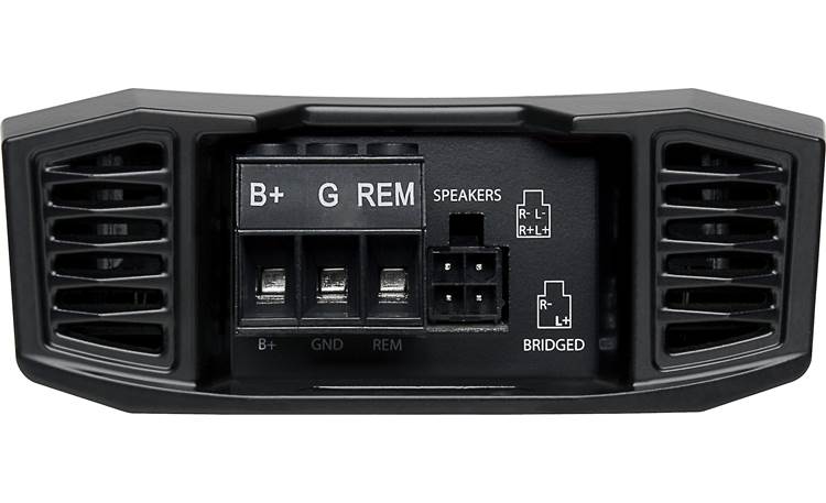 Rockford Fosgate Power T400X2ad Compact 2-channel car amplifier — 200 watts RMS x 2