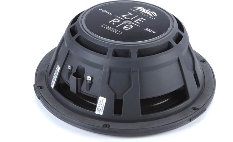 Wet Sounds ZERO Series 10 S4 XZ-B ZERO Series 10" 4-ohm marine subwoofer