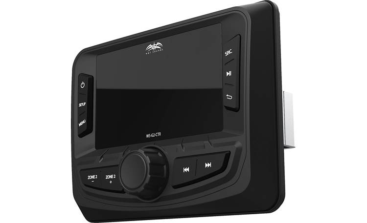 Wet Sounds WS-G2-CTR Wired transom remote with 3" color display for the Wet Sounds MC-20 marine media center