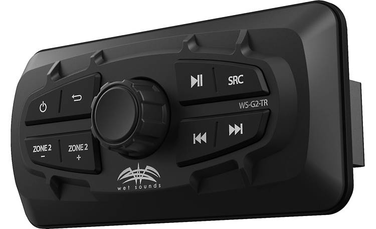 Wet Sounds WS-G2-TR Wired transom remote for the Wet Sounds MC-20 marine media center