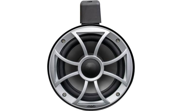 Wet Sounds RECON 6 POD-B 6-1/2" wakeboard tower speakers (Black w/ Open Silver Grille)