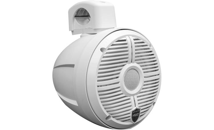 Wet Sounds RECON 6 POD-B 6-1/2" wakeboard tower speakers (Black w/ Open Silver Grille)