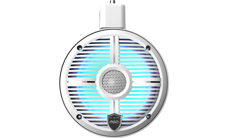 Wet Sounds RECON 6 POD-B 6-1/2" wakeboard tower speakers (Black w/ Open Silver Grille)
