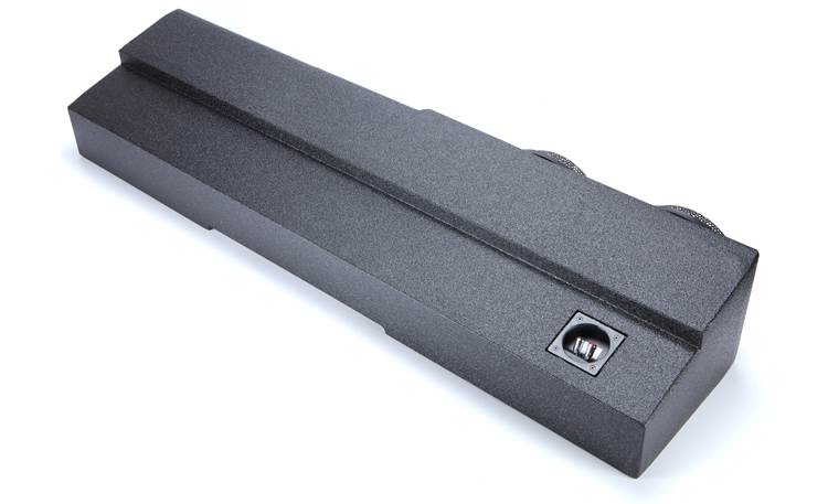 Memphis Audio MJMECHEV8D1 Ported enclosure with two 8" MOJO Mini subwoofers — fits 2007-up Chevrolet and GMC Crew Cab trucks