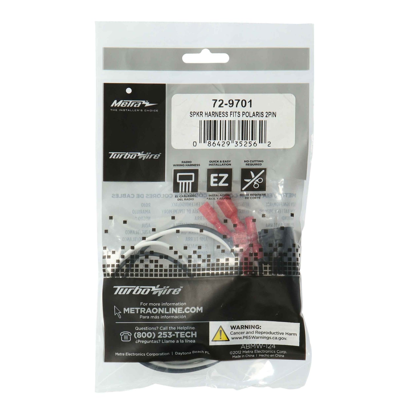 Metra 15+ Polaris Slingshot Speaker Harness 2 Pin