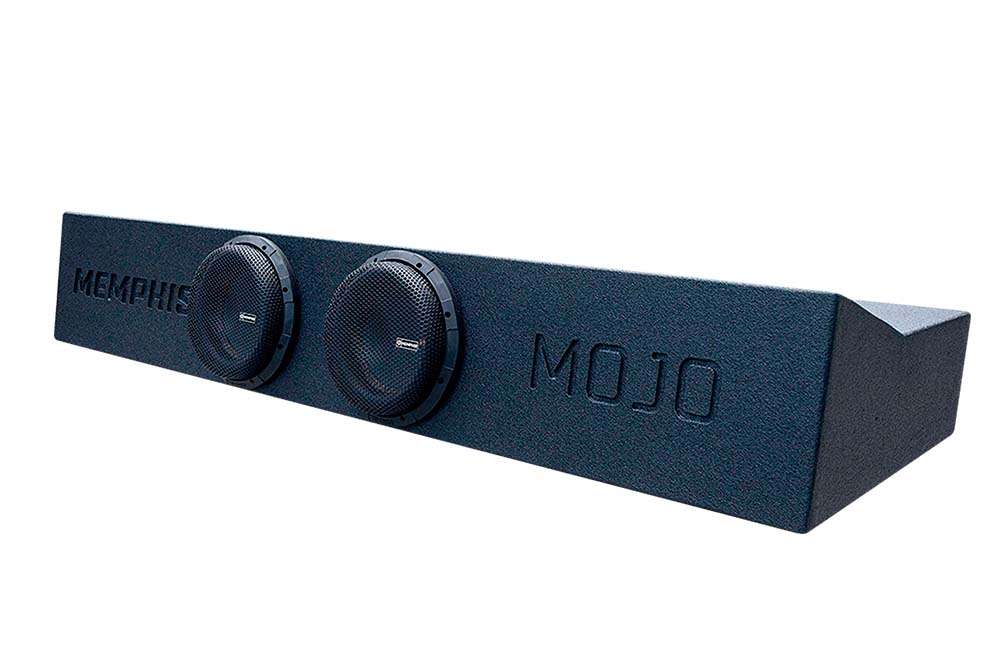 Memphis Audio MJMEFORD8D1 Dual 8" Ford Truck enclosure 1 ohm