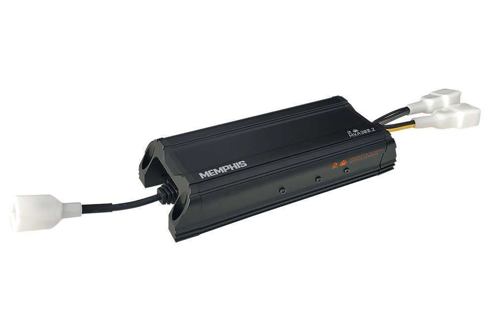 Memphis Audio MXA300.2 150x2 at 2 Ohm Powersports Amplifier