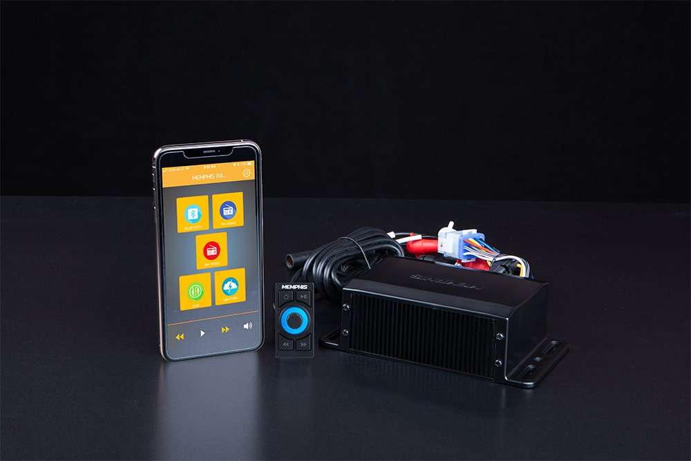 Memphis Audio SMC2A App based black box Media Center w/ Rotary knob