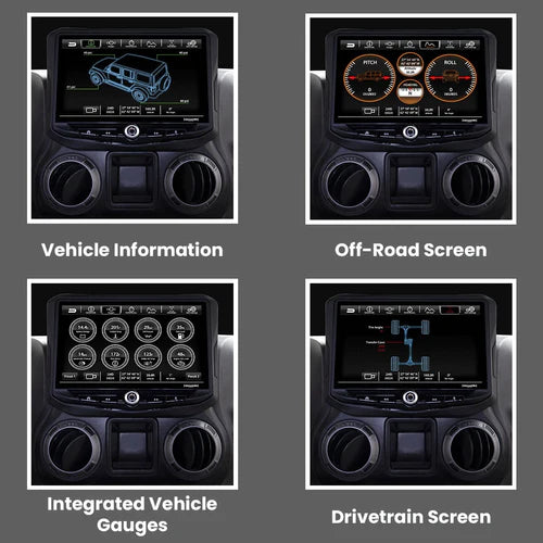 Stinger RadioPRO Advanced Installation Kit with Integrated Controls For 11-18 Jeep Wrangler JK