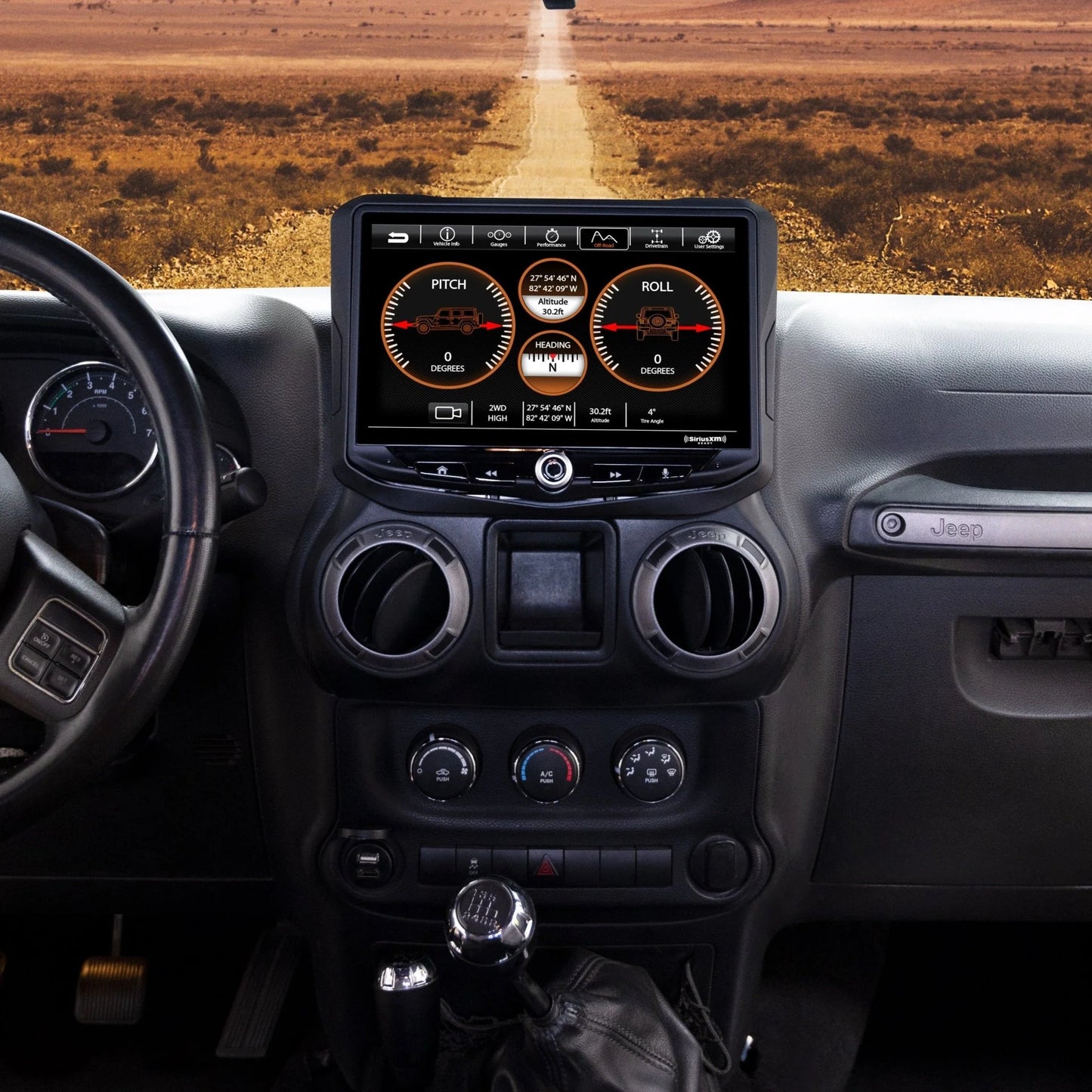 Stinger RadioPRO Advanced Installation Kit with Integrated Controls For 11-18 Jeep Wrangler JK