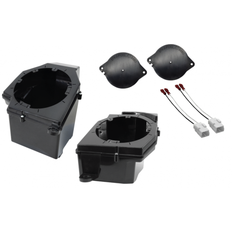 Stinger Jeep Wrangler JL and Jeep Gladiator JT Front 6.5” Speaker Pod with Tweeter Adapter